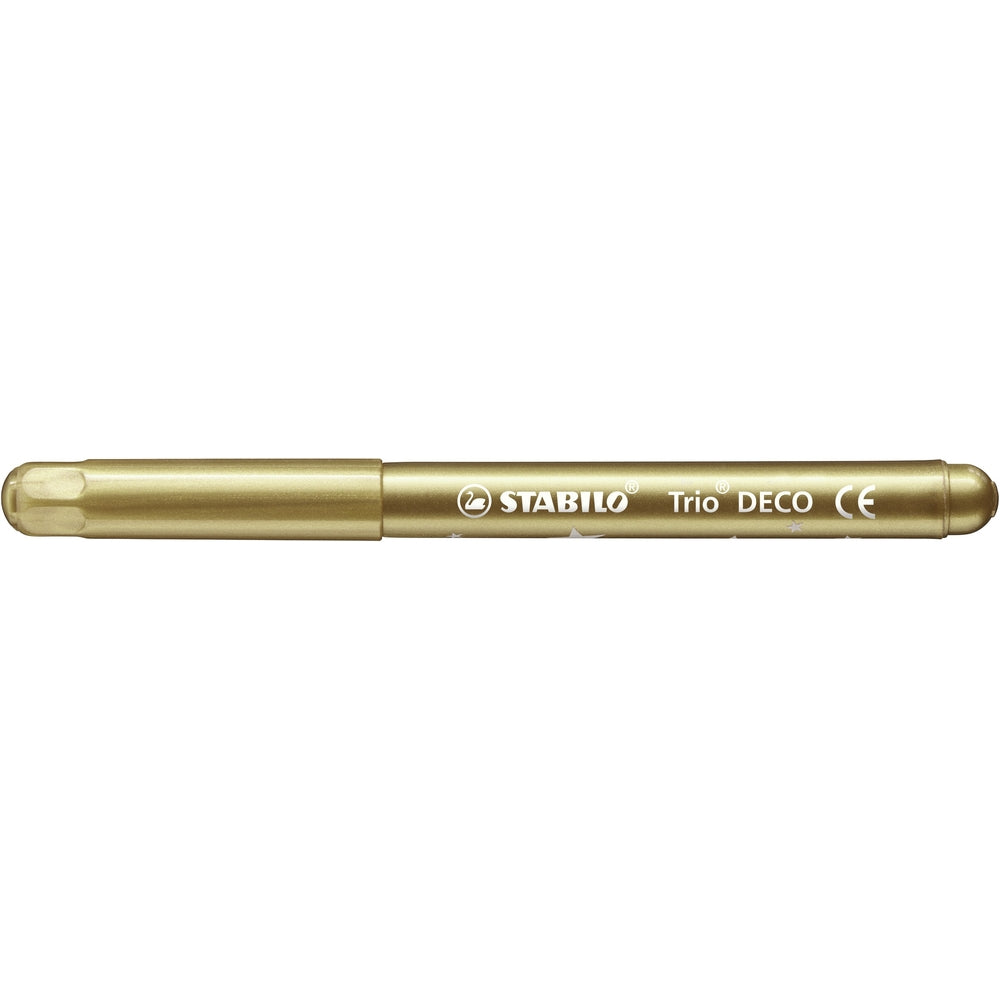 Feutres métalliques STABILO Trio Deco (lot/8)
