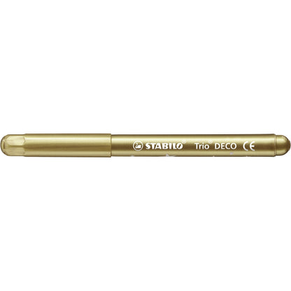 Feutres métalliques STABILO Trio Deco (lot/8)