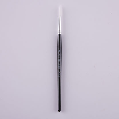 Pinceaux en poils synthétiques manche noir (lot/50) - assortiment de tailles