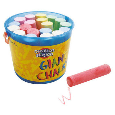 Craies marquage de terrain de jeu (lot/20) - couleurs