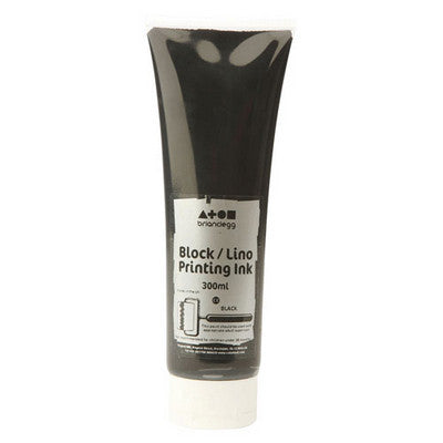 Encres pour impression au bloc 300 ml - noir