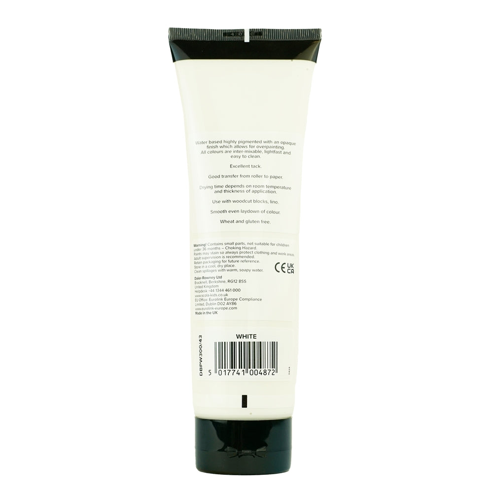 Encres pour impression au bloc 300 ml - blanc
