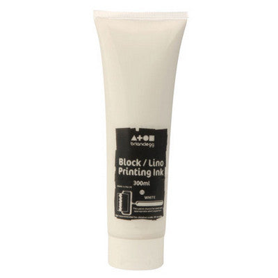 Encres pour impression au bloc 300 ml - blanc