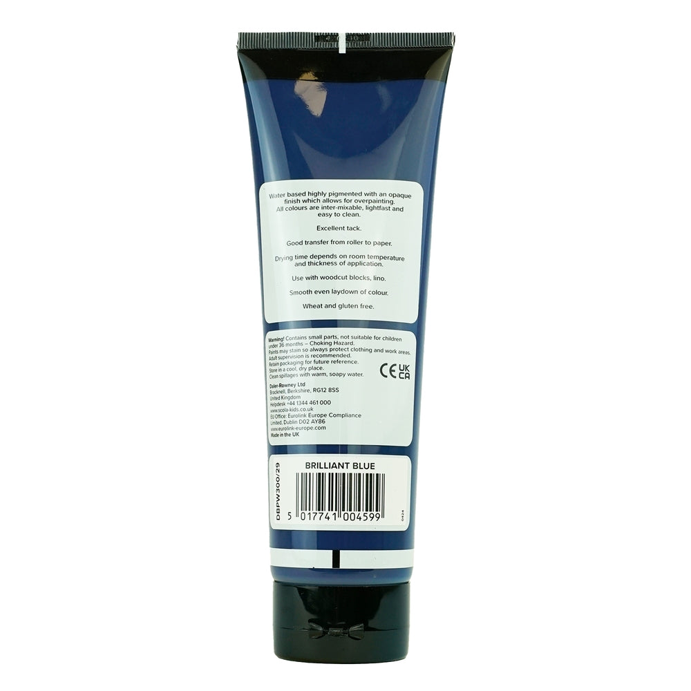 Encres pour impression au bloc 300 ml - bleu vif