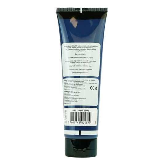 Encres pour impression au bloc 300 ml - bleu vif