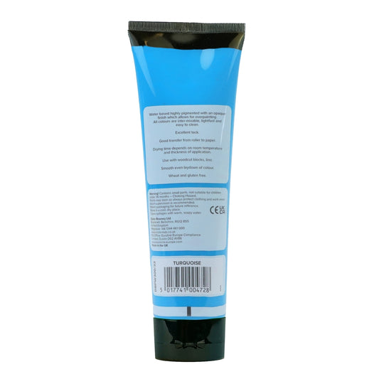 Encres pour impression au bloc 300 ml - turquoise