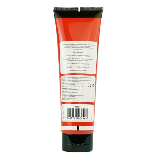 Encres pour impression au bloc 300 ml - rouge vif