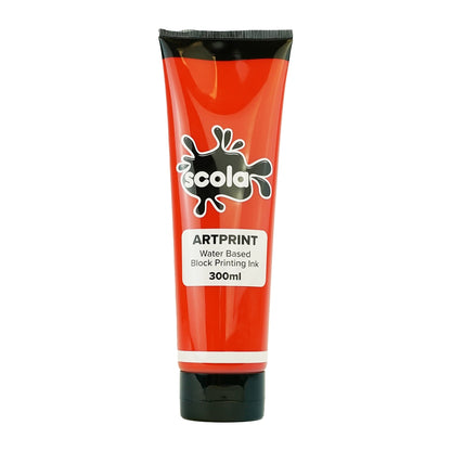 Encres pour impression au bloc 300 ml - rouge vif