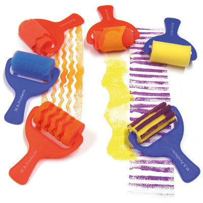 Rouleaux en mousse assortis (lot/6)
