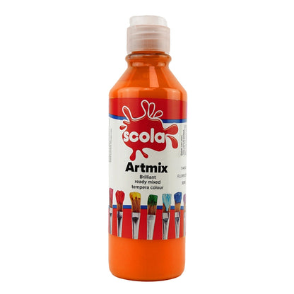 Gouache fluorescente prête à l'emploi 600 ml (lot/6)