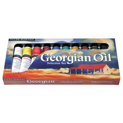Huile géorgienne Daler Rowney (lot/10)