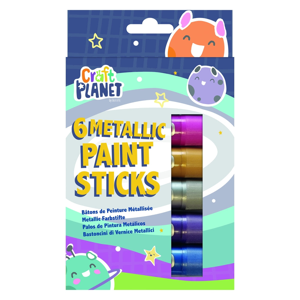 Bâtons de peinture métalliques (lot/6)