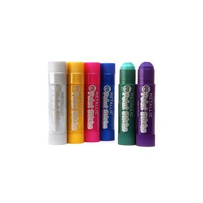 Bâtons de peinture métalliques (lot/6)