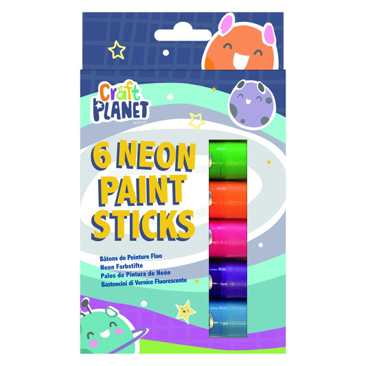 Bâtons de peinture phosphorescents (lot/6)