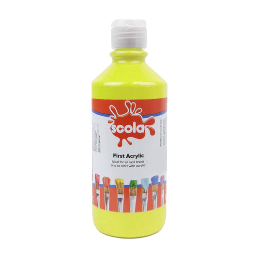 Peinture acrylique 500 ml - Jaune glacé