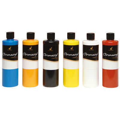 Peinture acrylique 500 ml - Noir chaud