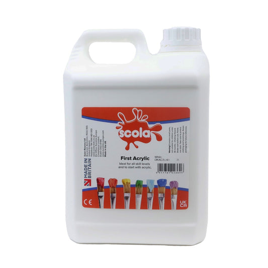Peinture acrylique 2 litres - Blanc