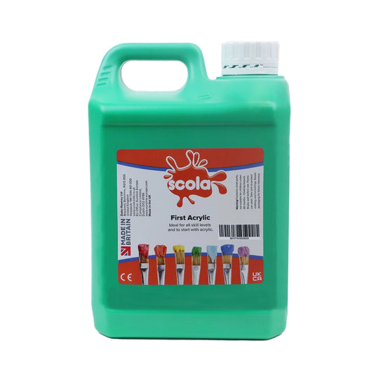 Peinture acrylique 2 litres - Vert foncé