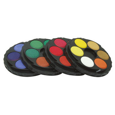 Palette de gouache 24 couleurs assorties
