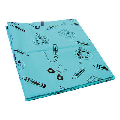 Nappe de protection imprimée - bleu