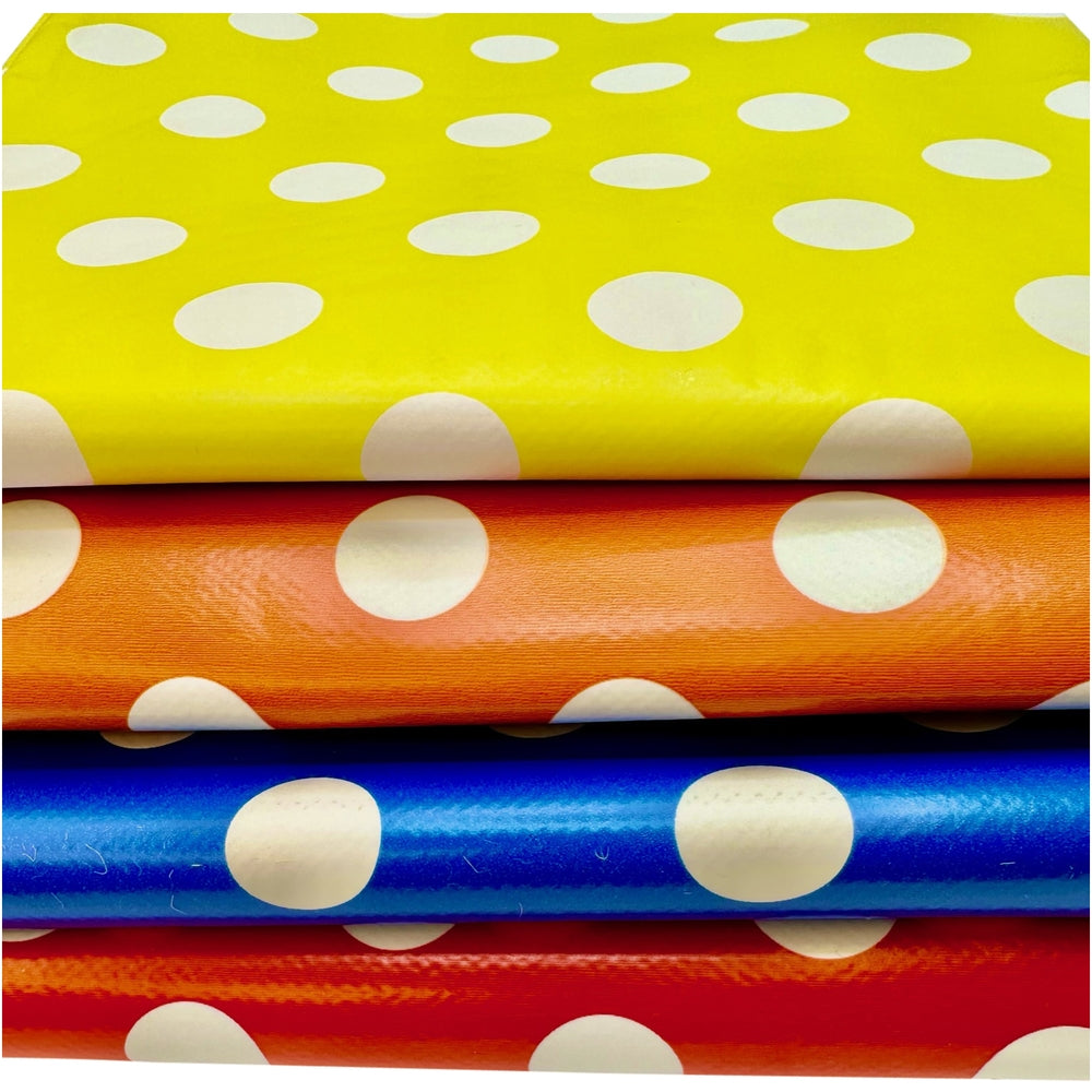 Nappes de protection à pois 140 x 170 cm (lot/4)