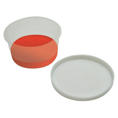 Pots à peinture avec couvercles transparentes (lot/12)
