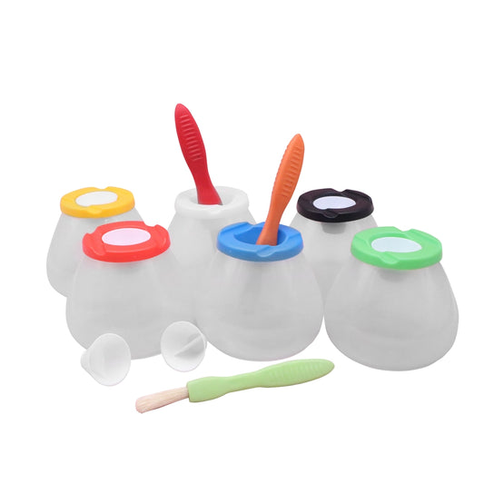 Pots anti-déversement ultra-sécurisés (lot/6)