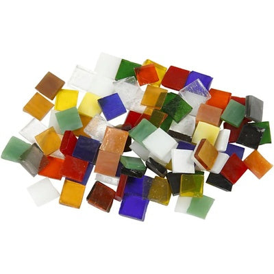 Assortiment de carreaux de mosaïque en verre