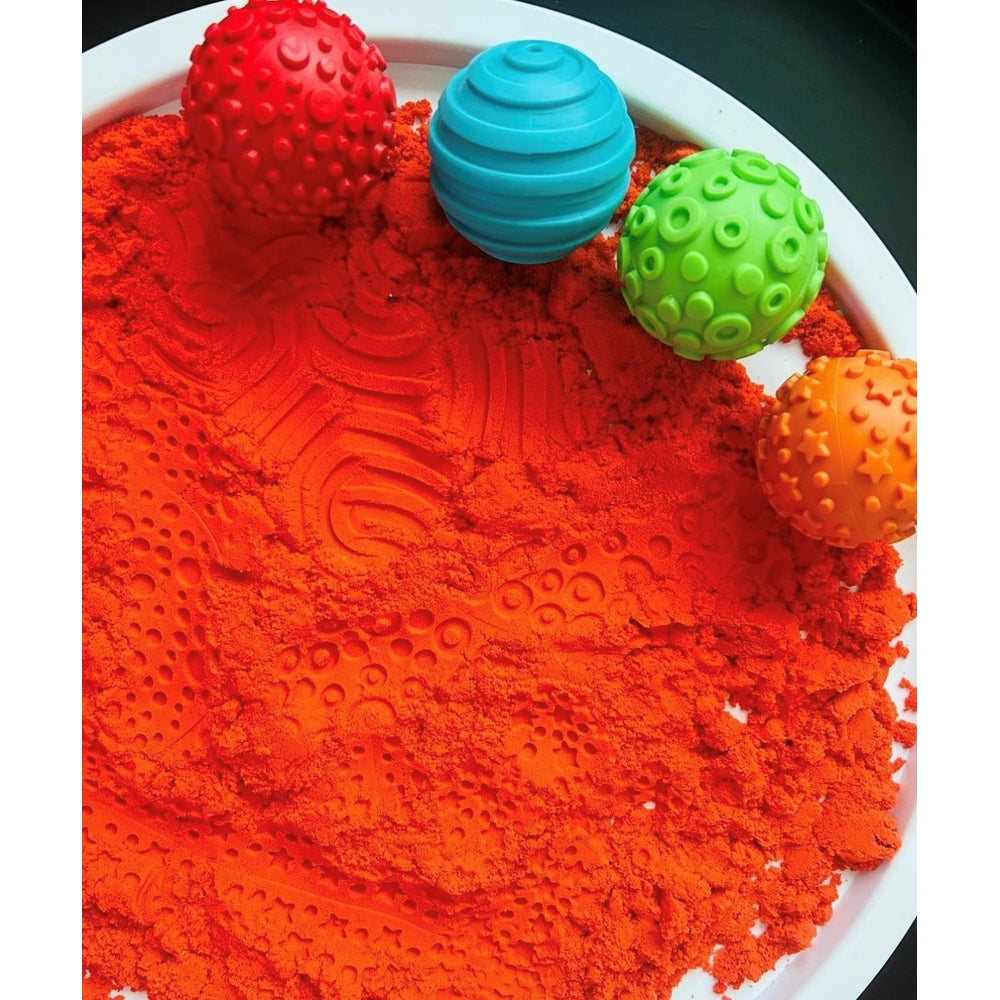 Boules d'empreintes sable et pâte à modelar (lot/4)