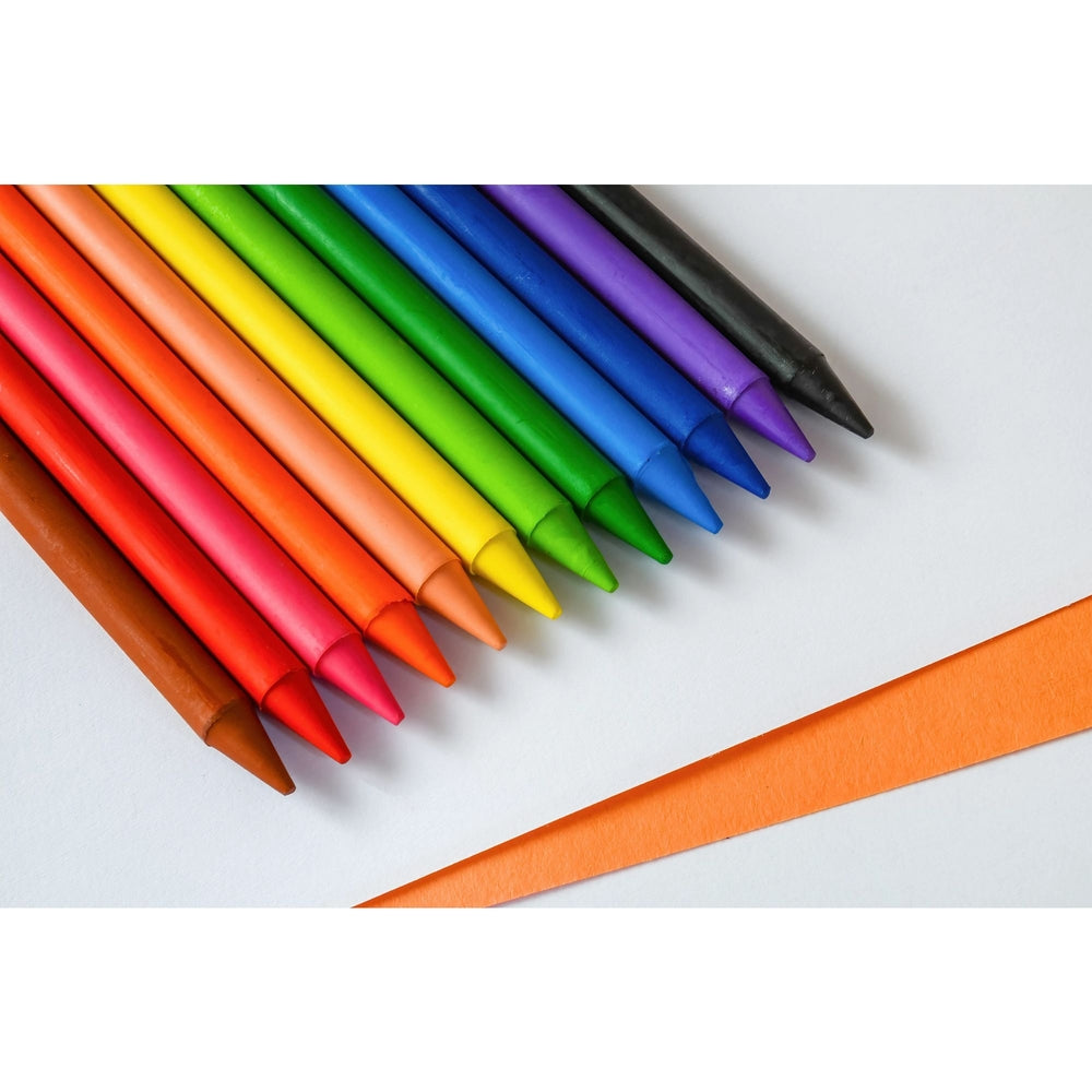 Crayons gras BIC Plastidecor (lot/24) - couleurs assorties