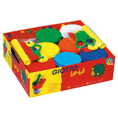 Pâte à modeler Giotto Bebe (lot/8)