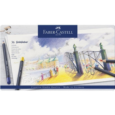 Crayons de couleur Faber-Castell Goldfaber (lot/36)