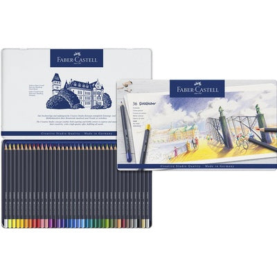 Crayons de couleur Faber-Castell Goldfaber (lot/36)
