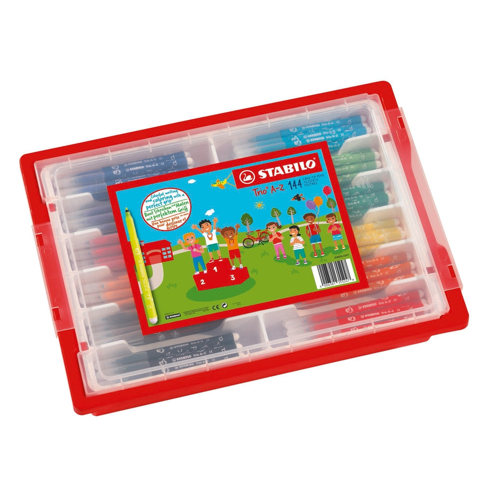 Feutres STABILO Trio A-Z (lot/144)
