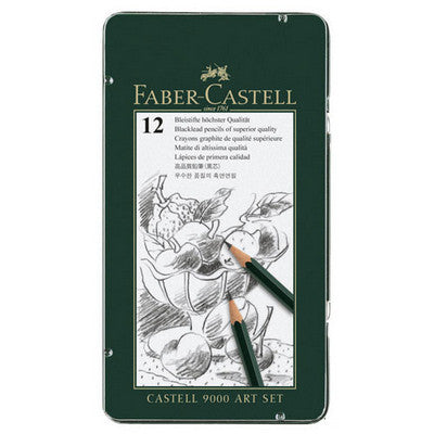 Crayons graphiques Faber Castell gris (lot/12)