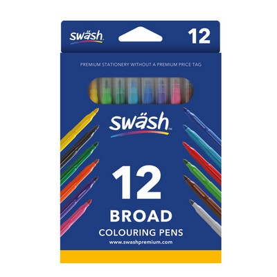 Feutres de coloriage Swash à pointe large (lot/12)