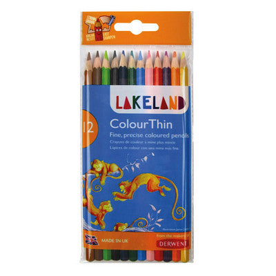 Crayons de couleur Lakeland (lot/12)