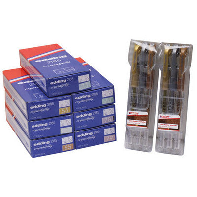 Stylos bille gel métalliques Edding 2185 (lot/70)