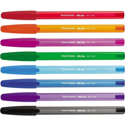 Stylos bille Paper Mate Inkjoy, assortiment de 8