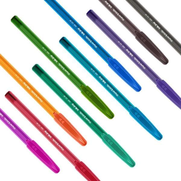 Stylos bille Paper Mate Inkjoy, assortiment de 8