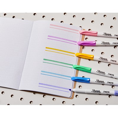 Surligneurs créatifs Sharpie S Note (lot/12)