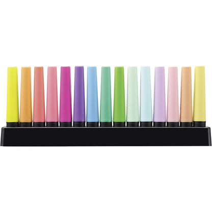 Surligneurs STABILO BOSS ORIGINAL (lot/15) - couleurs néon et pastel