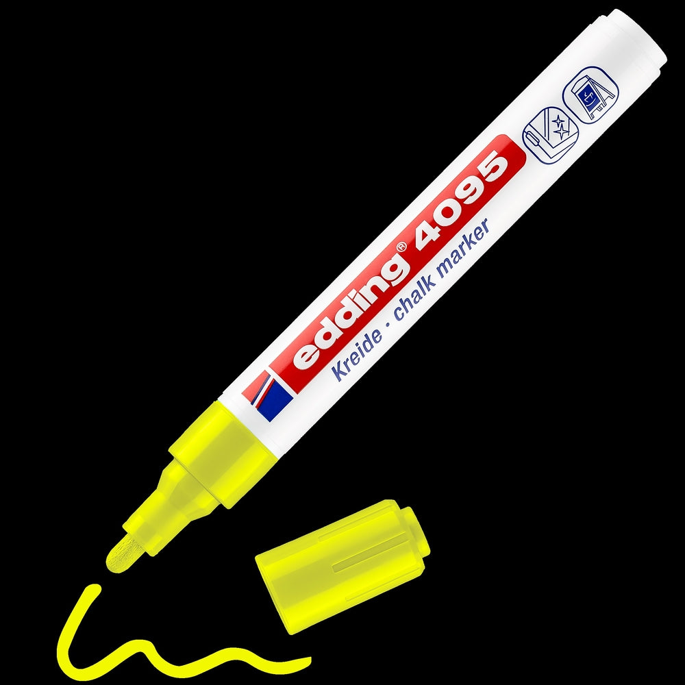 Marqueurs craie Edding couleurs fluorescentes (lot/5)
