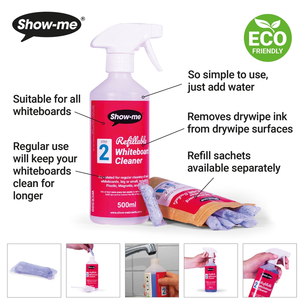 Ardoises lisses A4 Show-me, boîte de 100