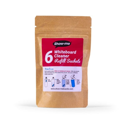 Sachet de 6 recharges pour nettoyant rechargeable Show-me