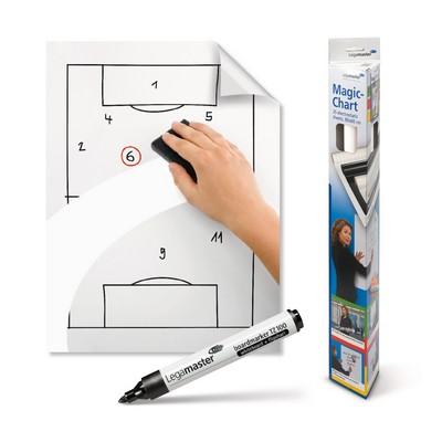 Feuilles tableau blanc A1 Legamaster Magic Chart (lot/25) - lisses