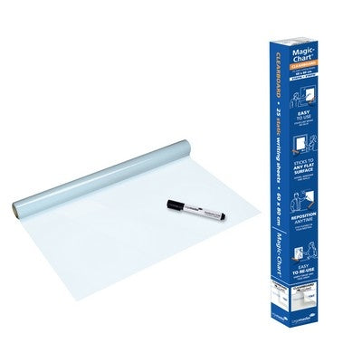 Feuilles tableau blanc A1 Legamaster Magic Chart (lot/25) - transparent