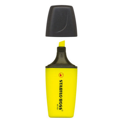 Surligneurs STABILO BOSS Mini (lot/5) - couleurs néon assorties