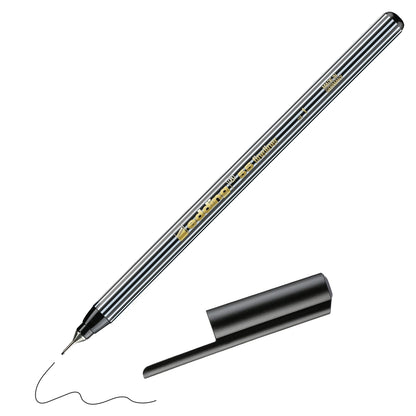 Feutres fins Edding 55 Fineliner (lot/10) - noir