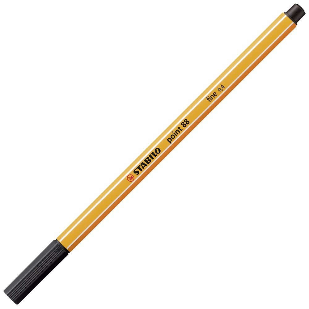 Feutres fins STABILO Point 88 Fineliner (lot/20) - assortiment de couleurs